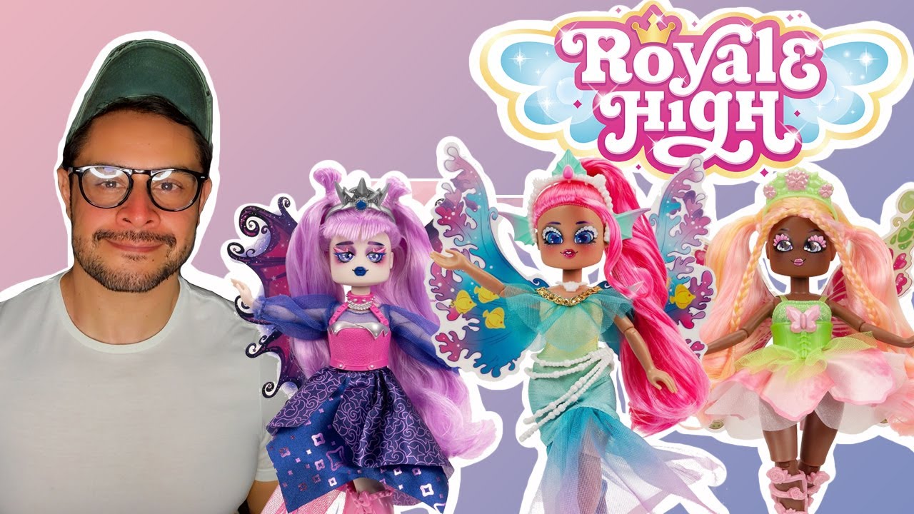 3 MUÑECAS ROYALE HIGH! MERMIA, POSEY Y AVRILLA, MUÑECAS DE ROBLOX! SUPER ORIGINALES!