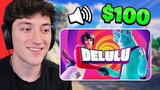 🔴 LIVE - $100 Fortnite DELULU Tournament! (Ft. Littlest Snail)