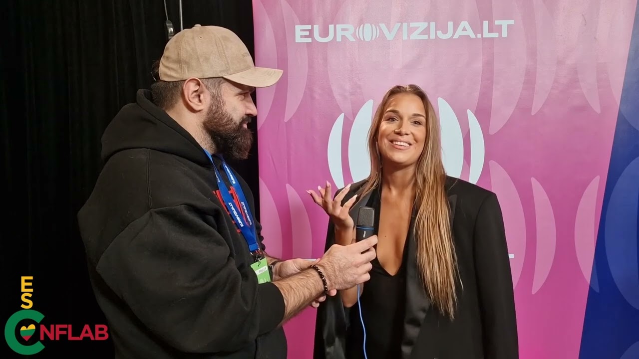 Nøra Blu | Hold My Own | Eurovizija.LT - Lithuania | Interview | ESConflab