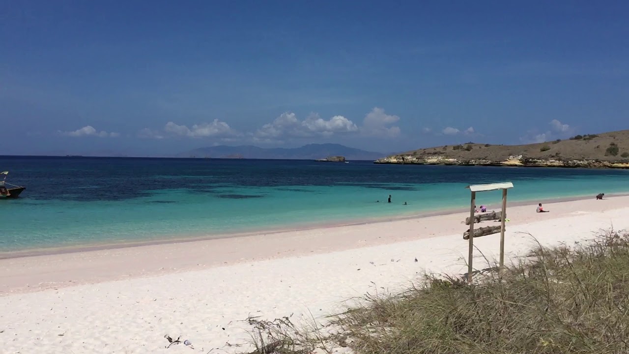  Pantai  Pink  Sape Bima  YouTube