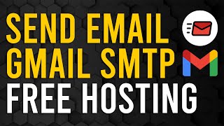 SEND EMAIL using GMAIL SMTP on a FREE HOSTING SERVER