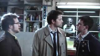 Supernatural  - The Ghostfacers meet Castiel