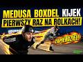 MEDUSA I BOXDEL PIERWSZY RAZ NA ROLKACH! 🔥 LEKCJA JAZDY POD NARODOWYM