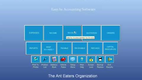 Printing to PDF and RTF files from the Accounting Program