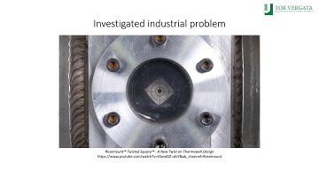 Analysis of #vortex Induced #vibration of a thermowell