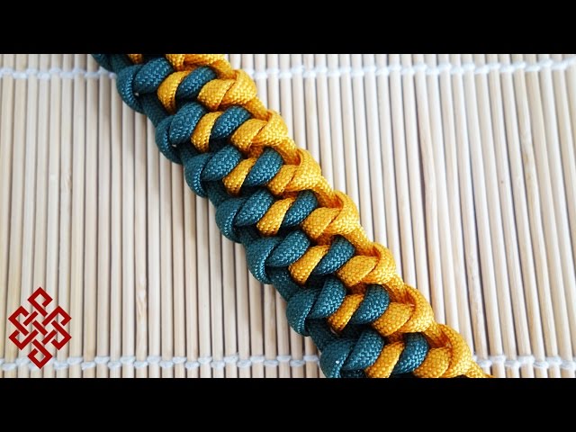 Spool Knit Paracord Bracelet - DIY Tutorial