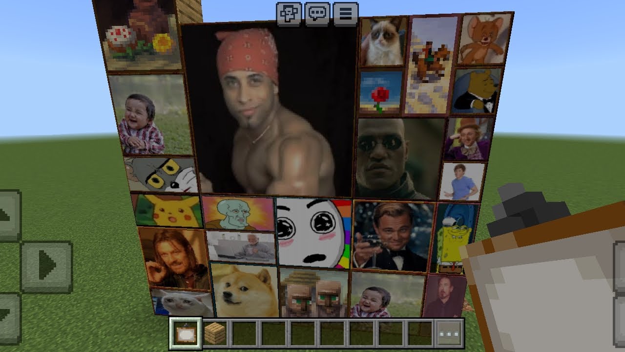 Meme Paintings In Minecraft PE 