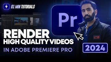 How to Render High-Quality Videos in Adobe Premiere Pro 2024 | HD Video Render