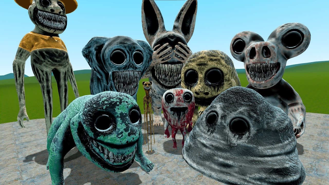 NEW ALL ZOONOMALY MONSTERS FAMILY! In Garry's Mod! - YouTube