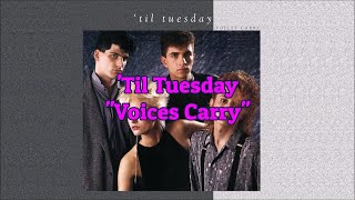 'Til Tuesday - "Voices Carry" HQ/With Onscreen Lyrics!
