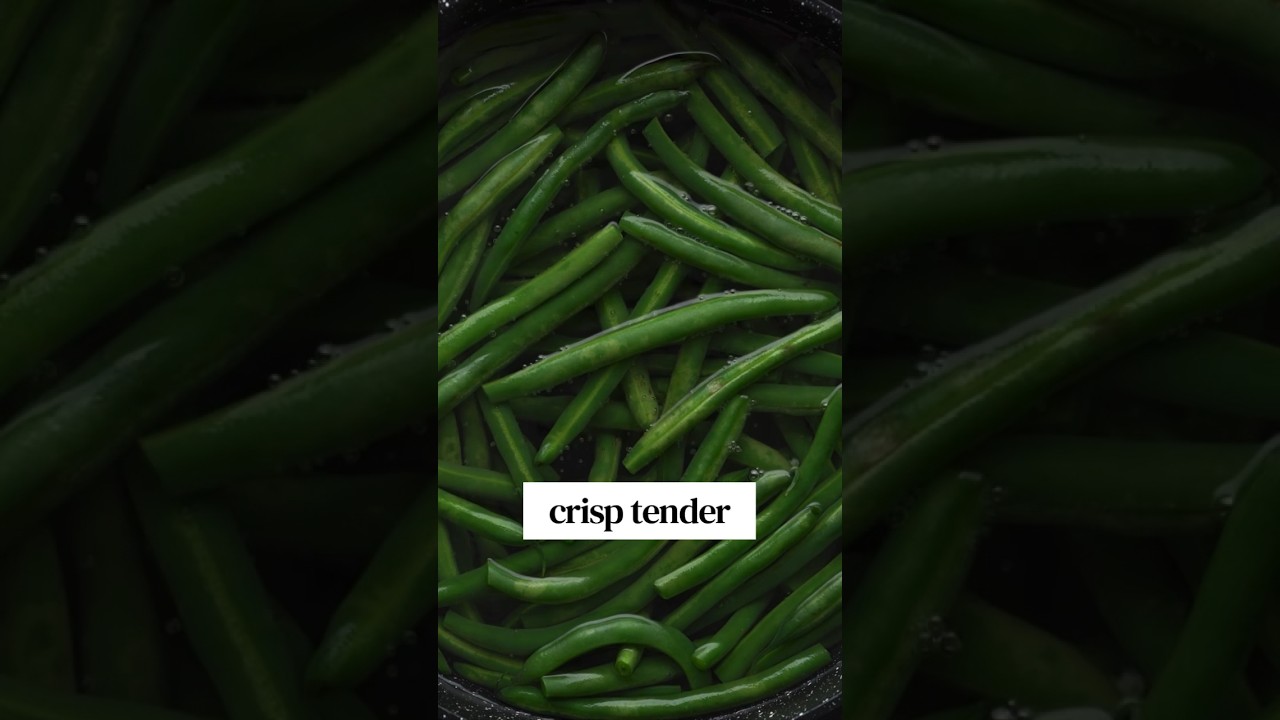 How to Blanch Green Beans