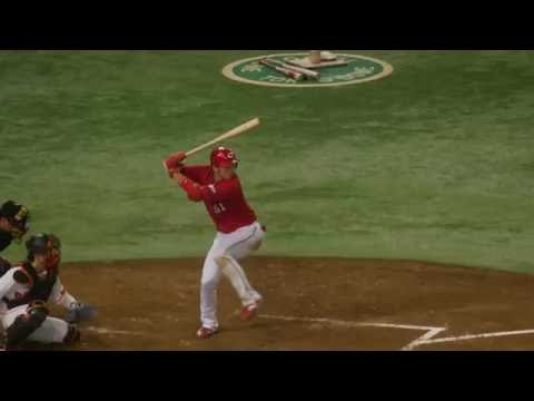 2016.9.10 「神ってる」鈴木誠也が2打席連続ホームランで優勝に大きく近づく （優勝決定試合）