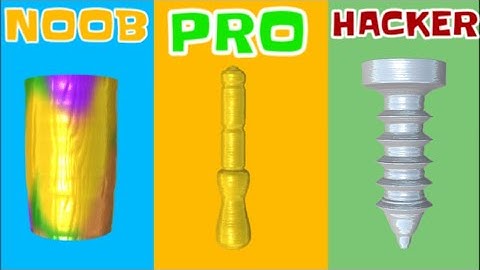 WOOD TURNING NOOB VS PRO VS HACKER