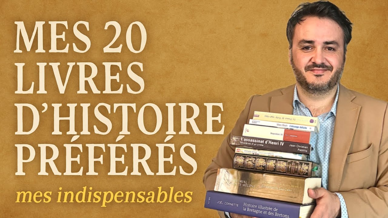 MA LISTE DE 20 LIVRES D’HISTOIRE INDISPENSABLES À LIRE