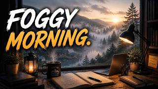 Foggy Morning Lo-Fi for Study & Focus (No Vocals) | Calm Dawn, Deep Work, Relax Music
