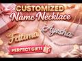 Customized Name Necklace – Perfect Personalized Gift Idea!