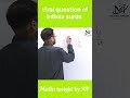 Infinite surds का सबसे viral question #maths #class10th #navodaya