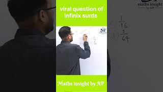 Infinite surds का सबसे viral question #maths #class10th #navodaya