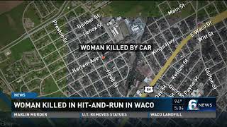 Woman killed in hit-and-run in Waco
