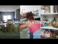 Faxina e Organização dos Armários da cozinha!!