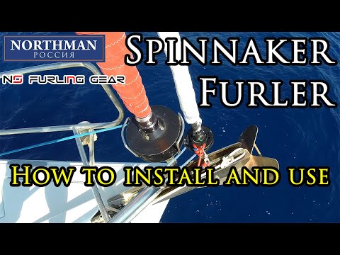 Update How to install and use spinnaker furler | NS Furling Gear