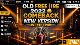 Old Free Fire Private Server 2022Download Link | Register +Key FullTutorial(Working Guide)