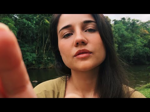 ASMR 2 HORAS ♡ SUSSURROS PARA DORMIR EM PAZ NA NATUREZA, SONS DE ÁGUA E MOUTH SOUNDS PARA RELAXAR