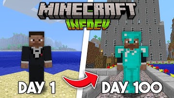 I Survived 100 DAYS In Minecraft