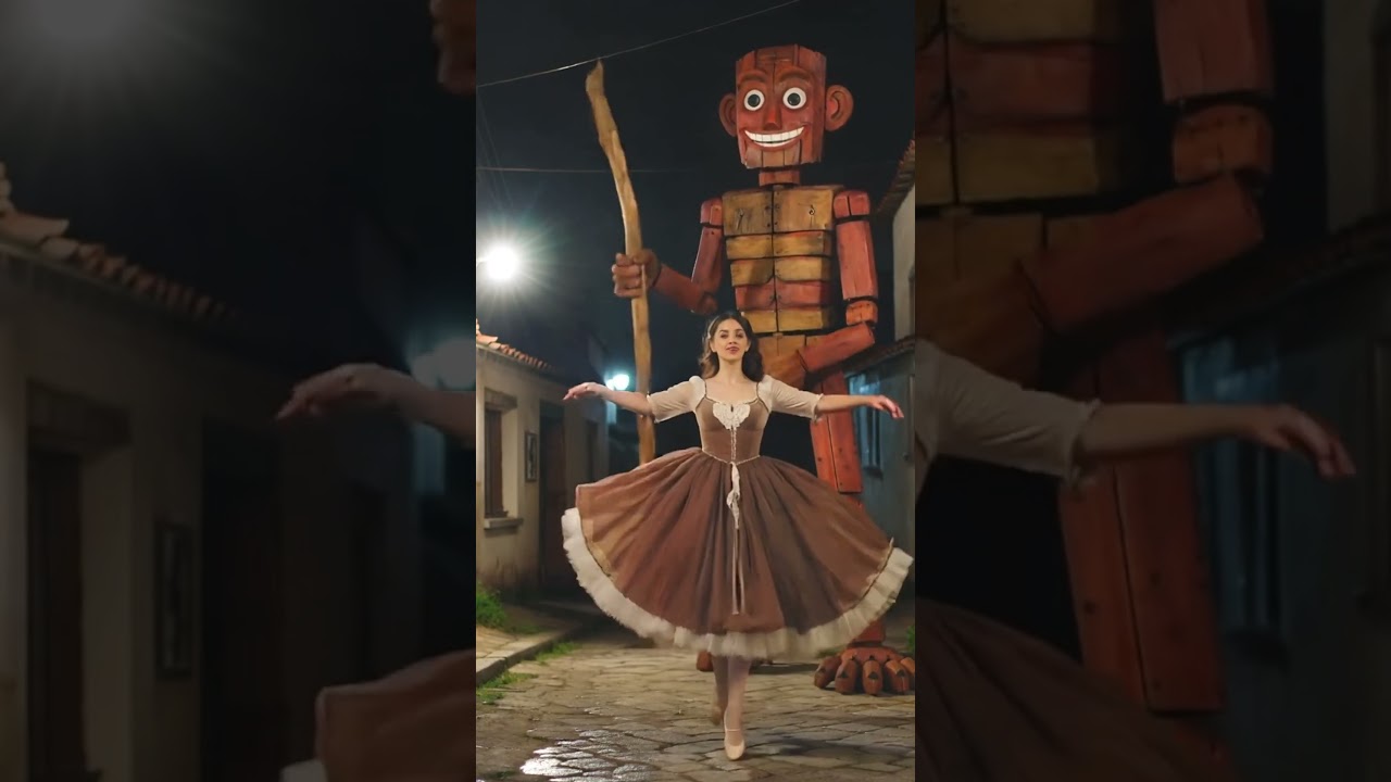 Tungtung Sahur & Balerina di IRL  