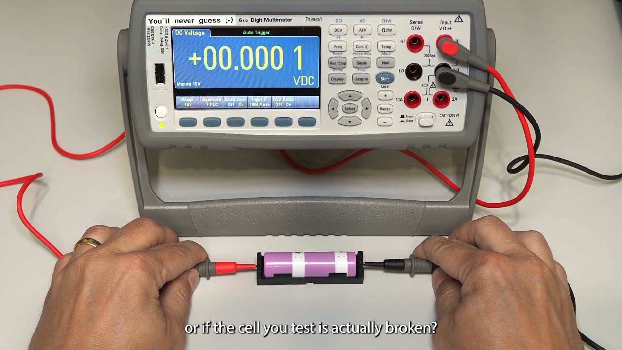 DM7275 DC Voltmeter  - Contact Check Function