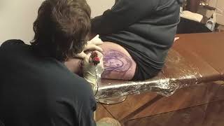 TATTOO TIMELAPSE | BLACK AND GREY VIRGIN MARY | @keith_projectzero | PROJECT ZERO TV