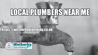 LOCAL PLUMBERS NEAR ME