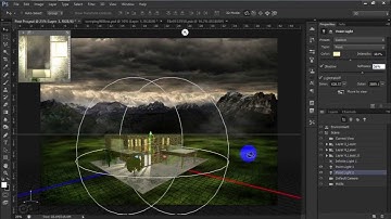 Matte Painting - 3D Rendering and Post Production in Photoshop Cs6