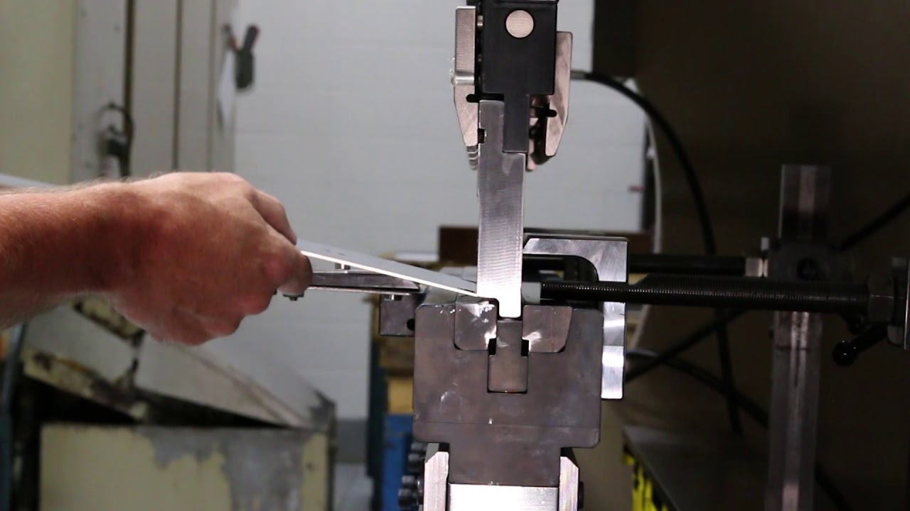Channel MultiBend Press Brake Application YouTube
