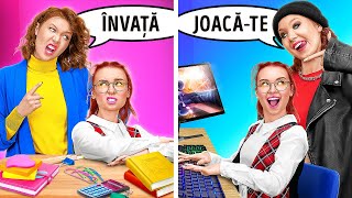 DĂDACA BUNĂ VS DĂDACA REA | Trucuri pentru bone & părinți! Situații emoționante marca 123 GO! SCHOOL