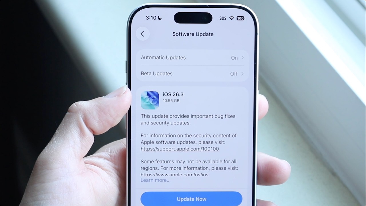 Как исправить проблему с установкой iOS 26.3!