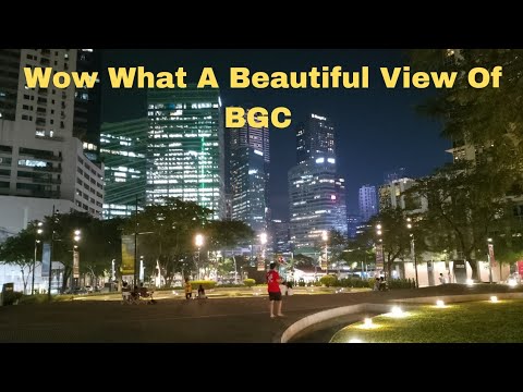 What A Beautiful Place In Philippines Like Fort Bonifacio Global Taguig ...