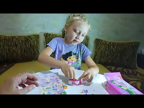 Собираем конструктор ЛЕГО ФРЕНДС Стефани Kids Toys Biz tasarımcı LEGO Friends Stephanie toplamak