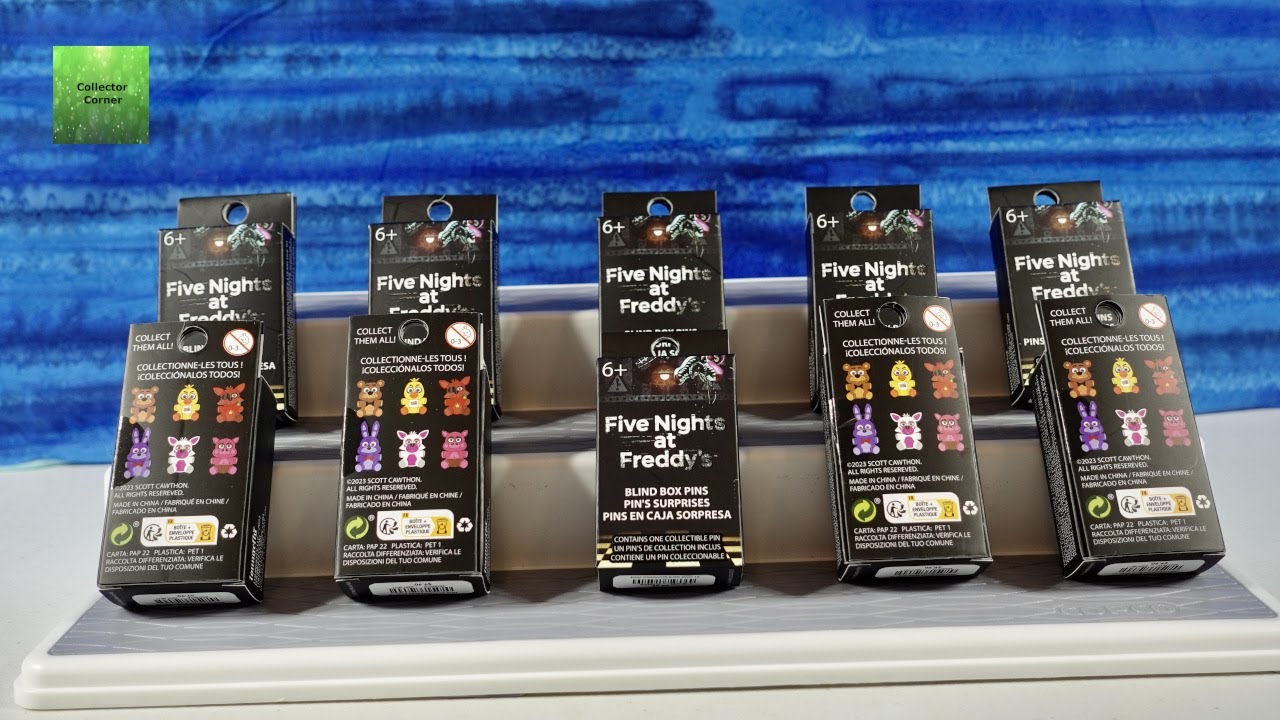 Five Nights At Freddys Pins FNAF Blind Box Trading Pins | CollectorCorner