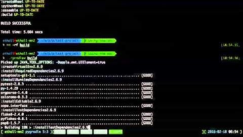 Linkedin | Python Build Automation with Gradle - Ethan Hall | 2016