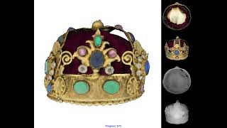 3D Reconstruction from Multi-View Images using DMesh++ (Example 04)