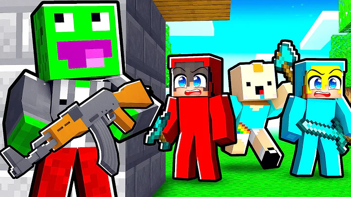 UŻYWAM BRONI żeby ZABIĆ 3 ŁOWCÓW w Minecraft!