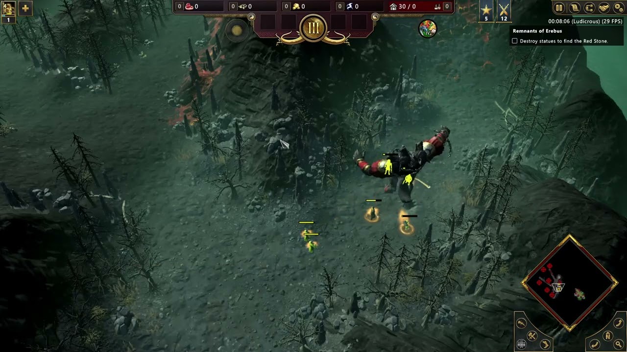 Shattered Underworld - Ludicrous difficulty - Pillars of the Gods  - Scenario 7