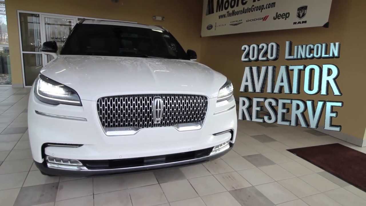 New Lincoln 2020 Aviator Reserve for sale at Moore Motor