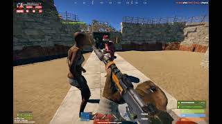 pov: когда тебя рейдит админ в раст | PEACH RUST