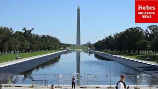 LOOK: Lincoln Reflecting Pool Being Refilled Following Repair, Repainting Issues