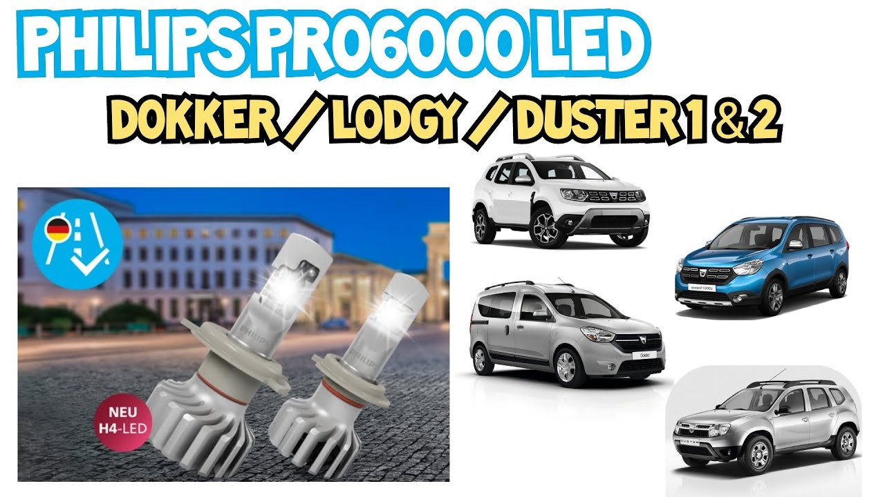 Philips Ultinon Pro6000 W5W LED mit Zulassung für Duster Dokker Lodgy