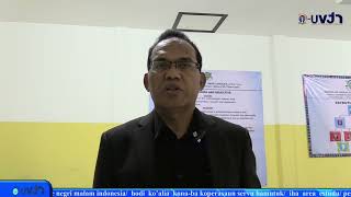 Reitor UNITAL Hala’o Enkontru Liu Husi Zoom Ho UNIVERSIDADE NEGRI MALAM INDONESIA