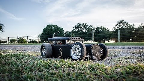 First Drive of The #3 Scratchbuilt Bagged RCratrod RCengineering