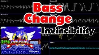 Sonic 1 - Invincibility - Bass Change